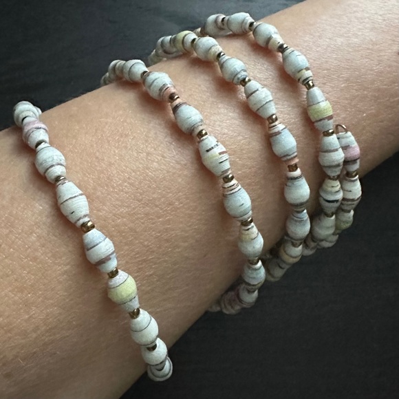 Handmade Wrap Bracelet from Rwanda - Picture 2 of 7